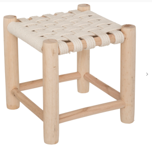 Tabouret tréssé